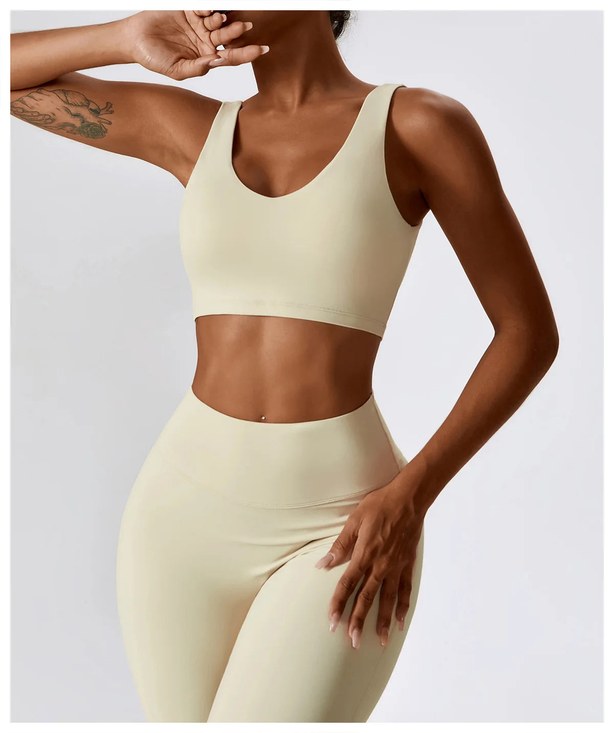 Awakens Women's High Impact Push Up Sports Bra