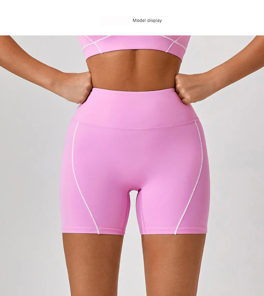 Awakens Sporty and Stylish Yoga Shorts