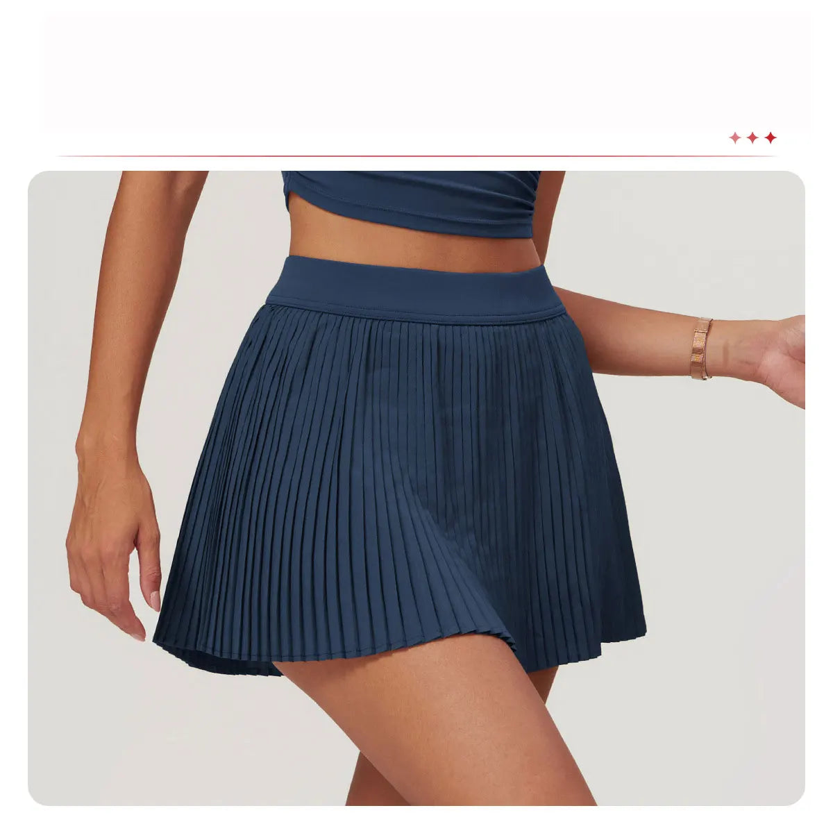 Awakens Sporty Skirt with Pockets