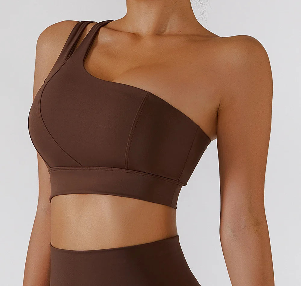 Awakens One-Shoulder Sport-BH voor Dames