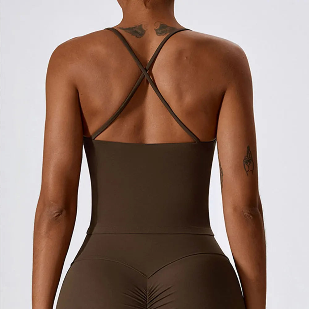 Awakens Flowing Fitness Top