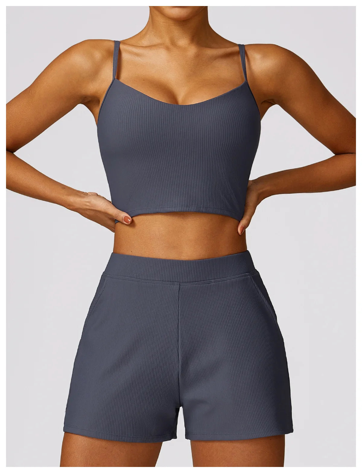 Awakens Atmungsaktiver, stoßfester Push-Up-Sport-BH für Damen