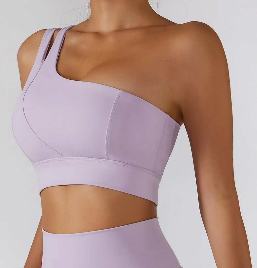 Awakens One-Shoulder Sport-BH voor Dames