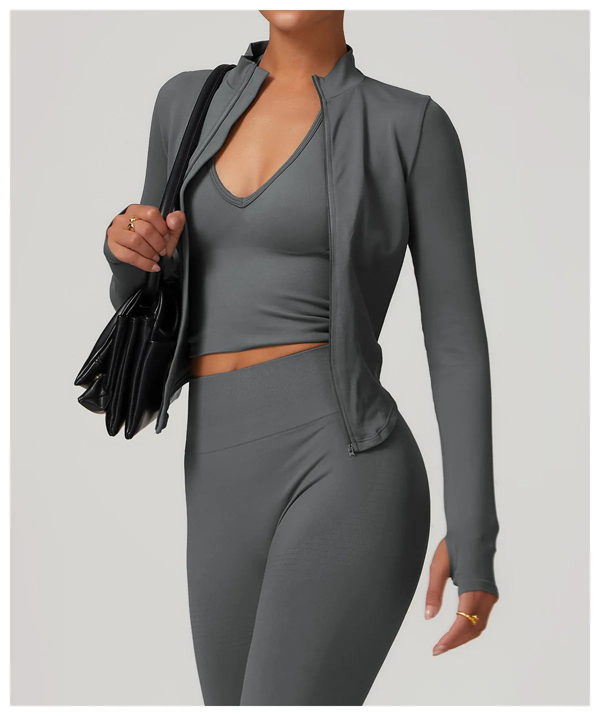 Awakens Compression Jacket with Zipper