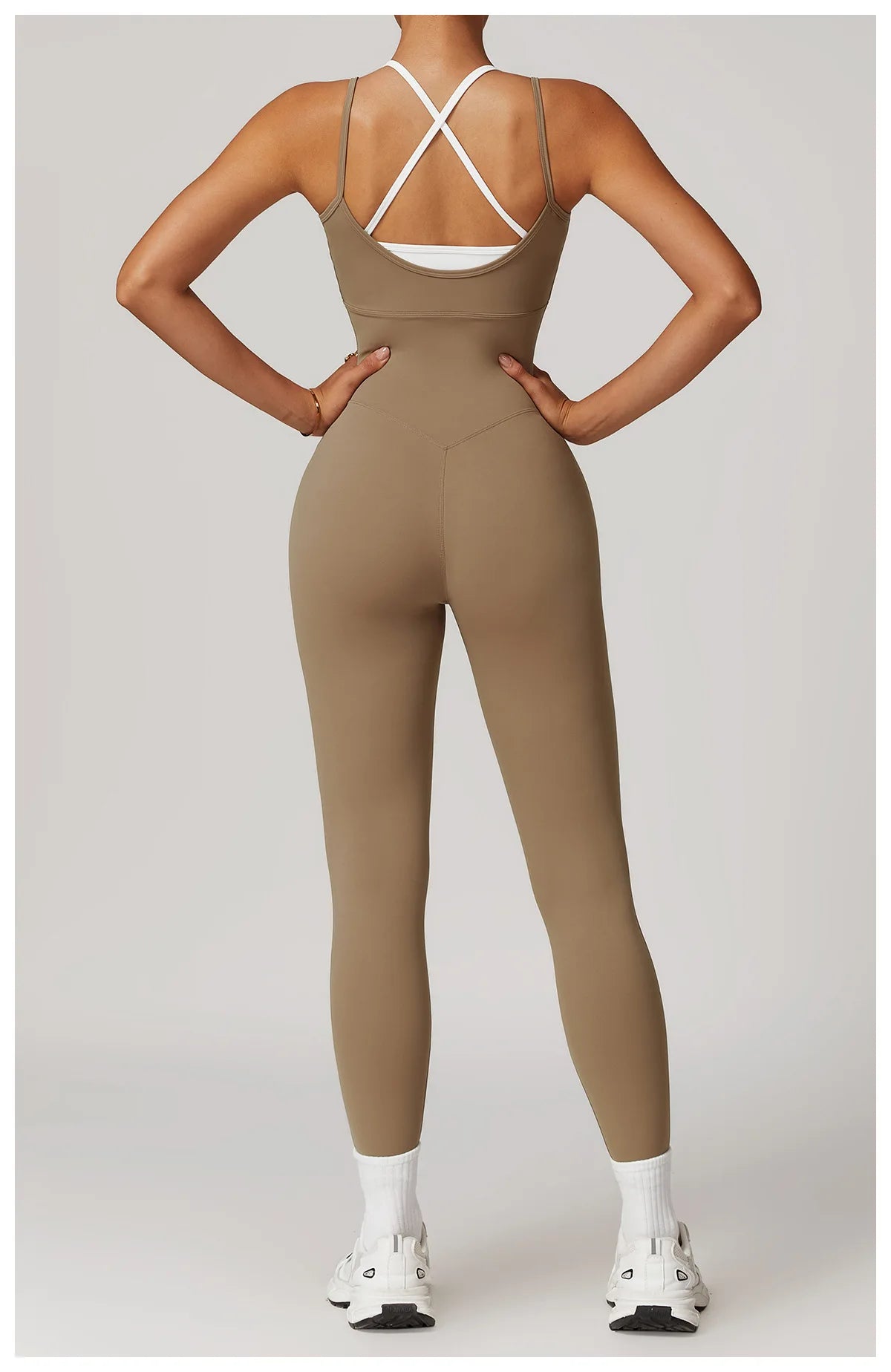 Awakens Backless Yoga Bodysuit
