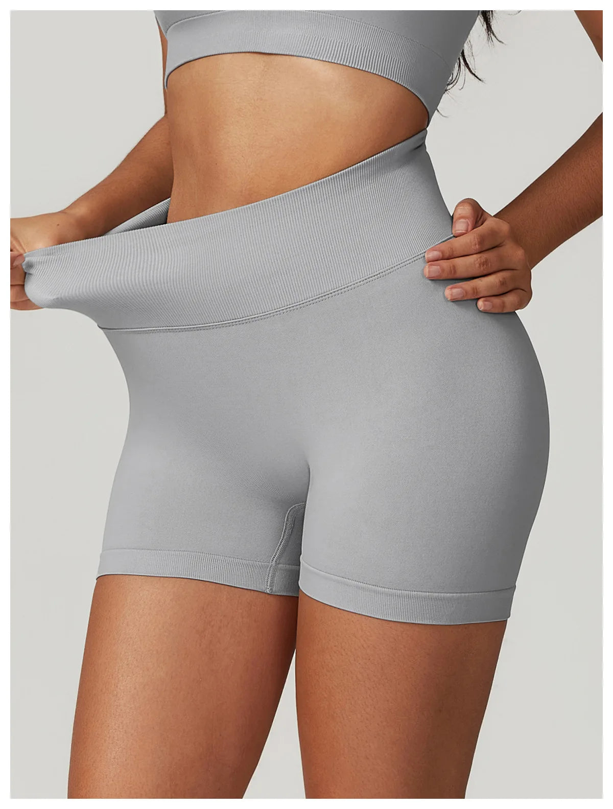 Awakens Fitness Yoga Shorts with High Waist