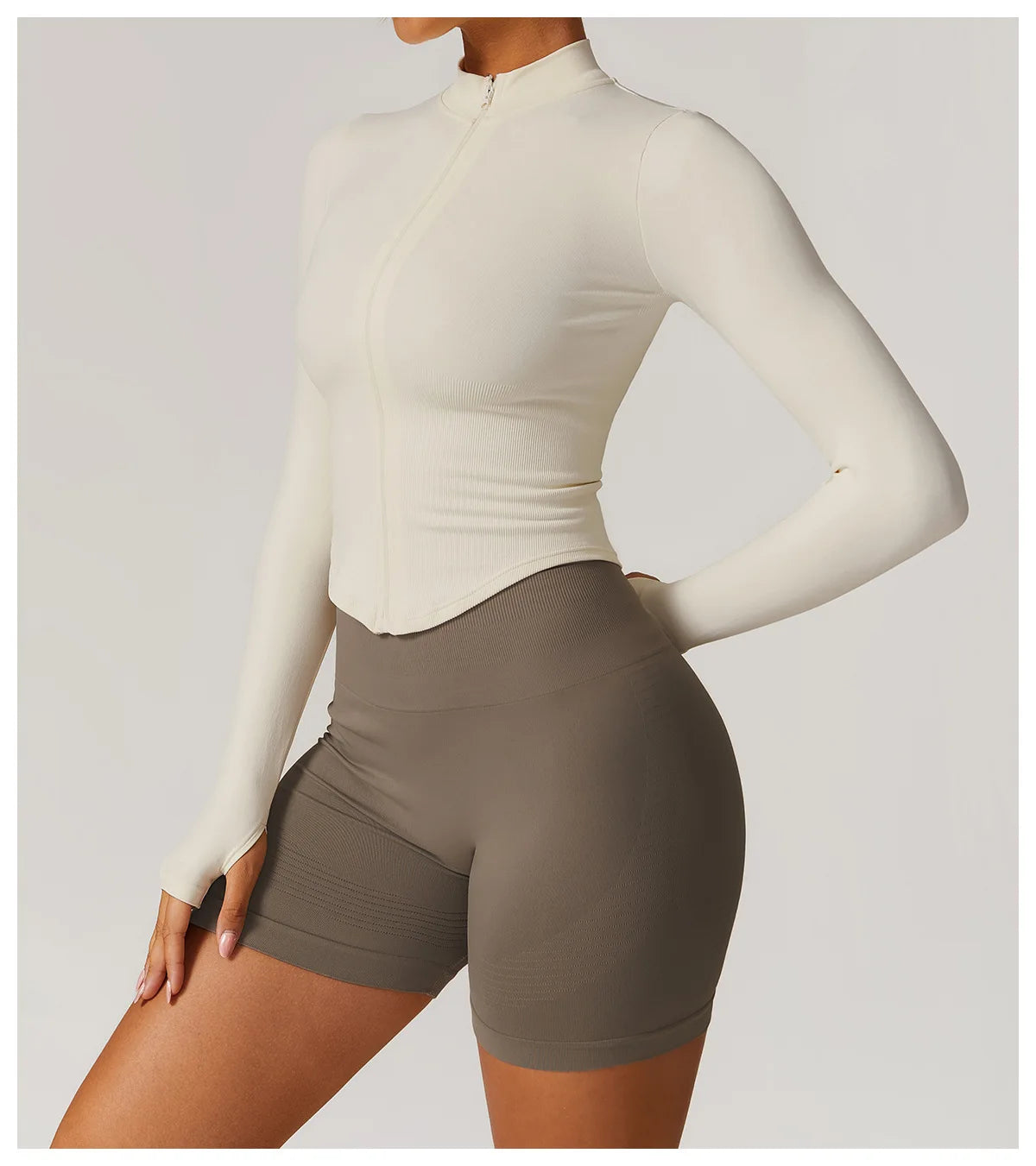 Awakens Compression Jacket with Zipper