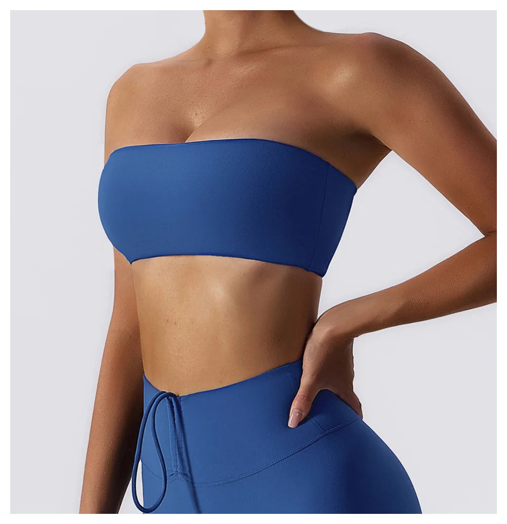 Awakens Breathable Bandeau Fitness Top