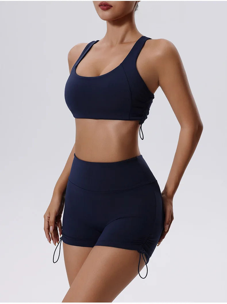 Awakens 2-Piece Sports Set: Sports Bra &amp; Shorts