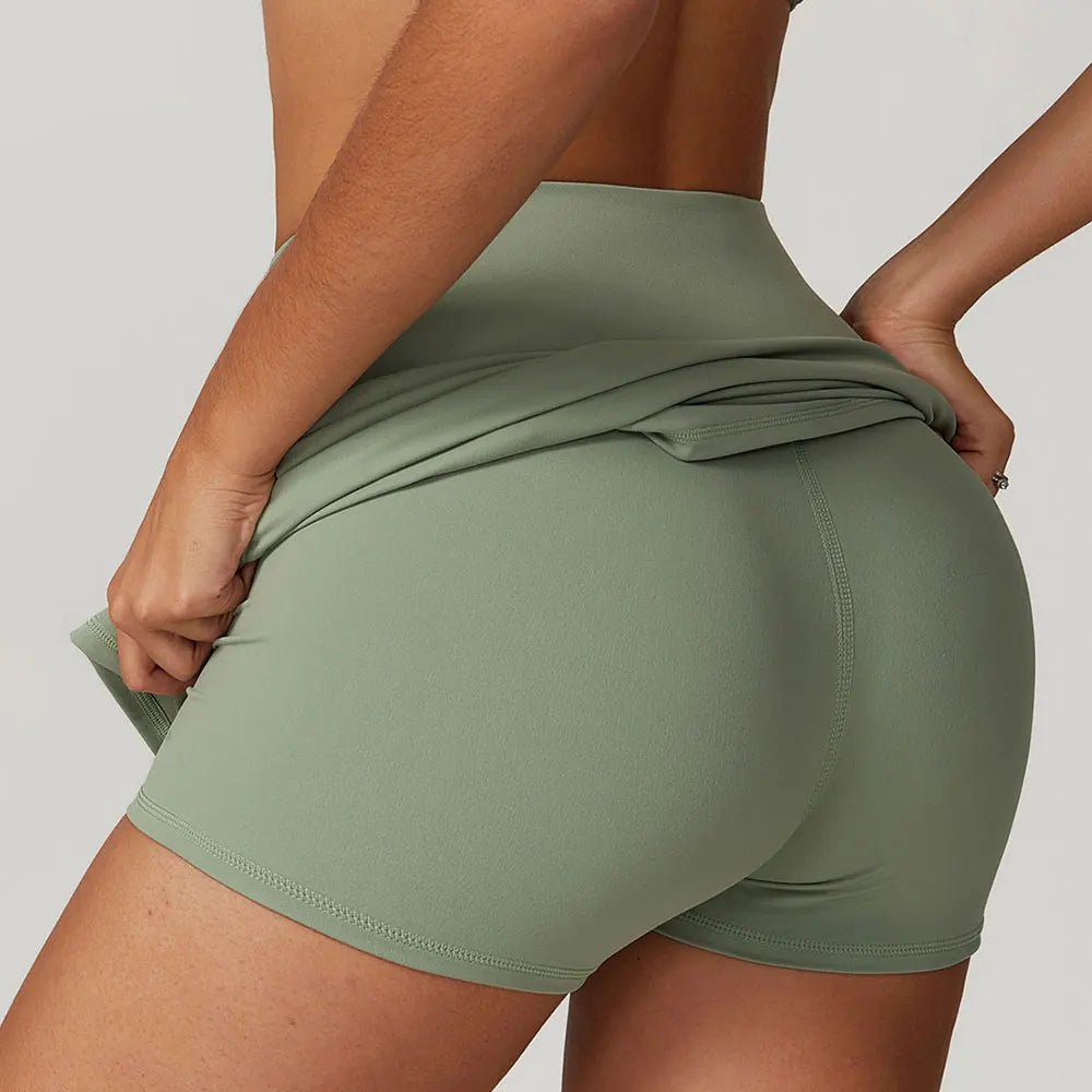 Awakens Sporty Skirt with Built-in Shorts