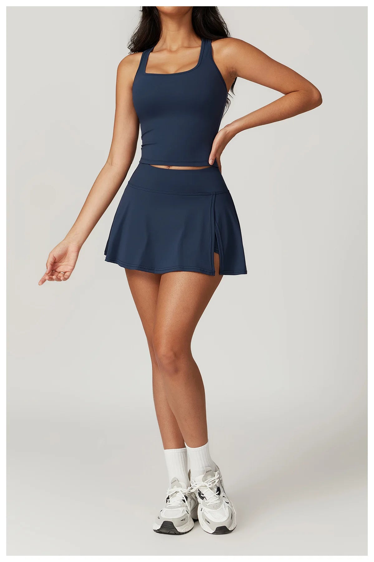 Awakens Fitness Skirt with Side Split