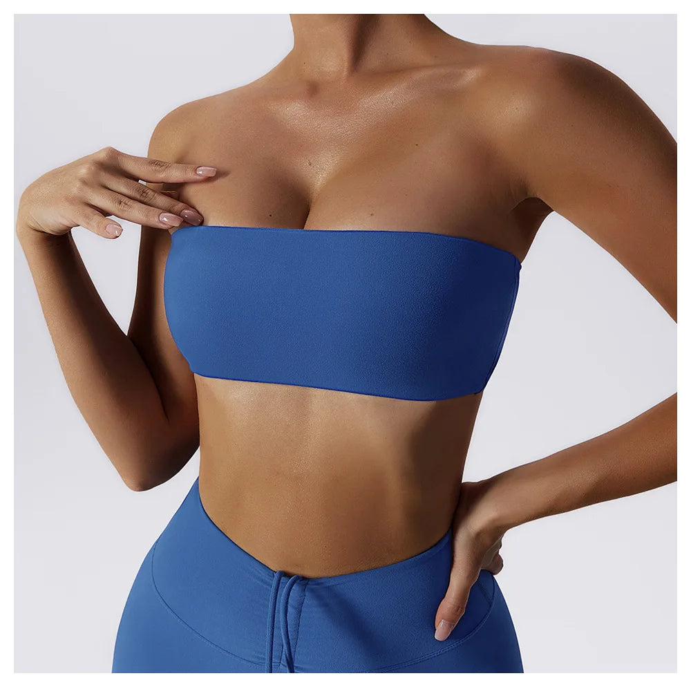 Awakens Breathable Bandeau Fitness Top