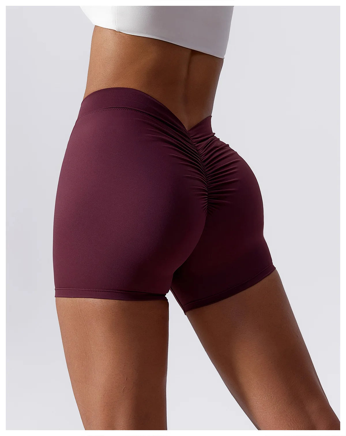 Awakens Sport Shorts with V-Back