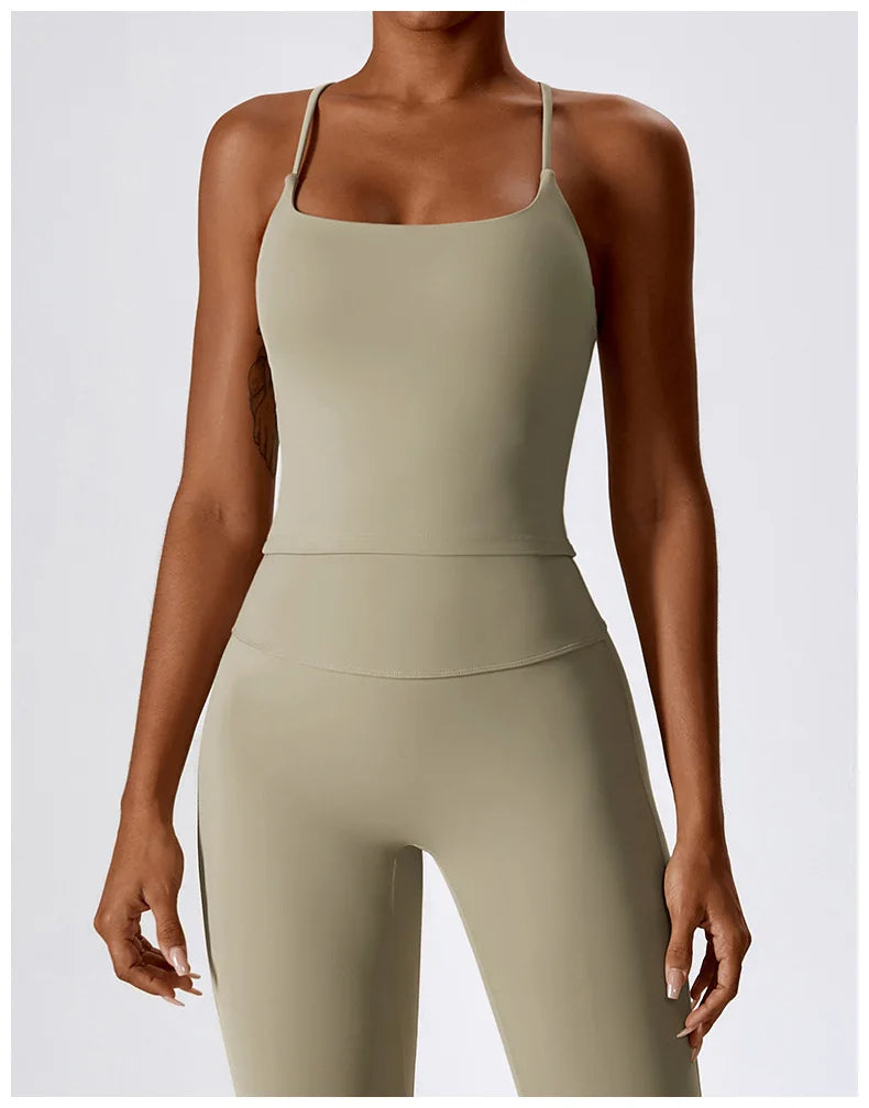 Awakens Flowing Fitness Top