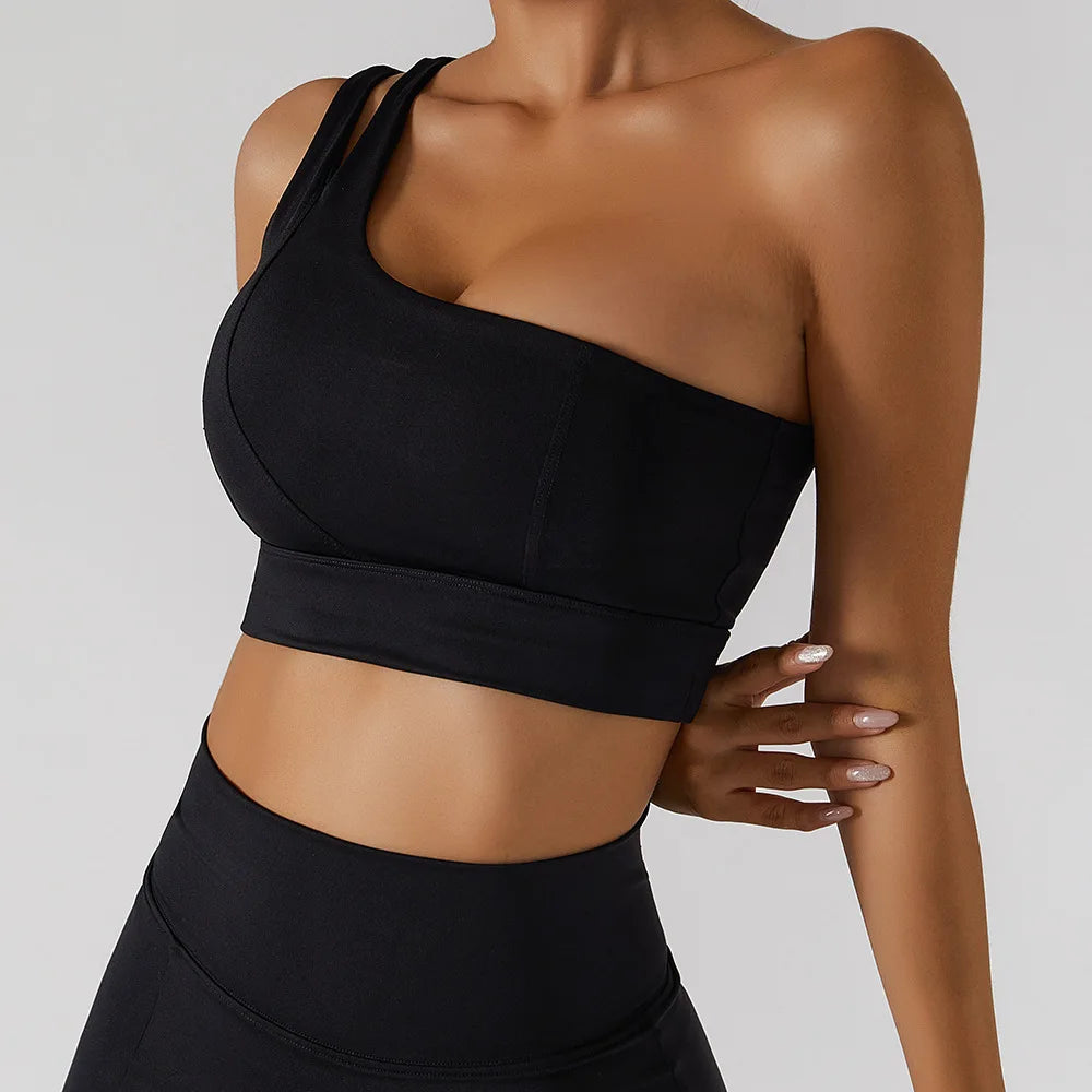 Awakens One-Shoulder Sport-BH voor Dames