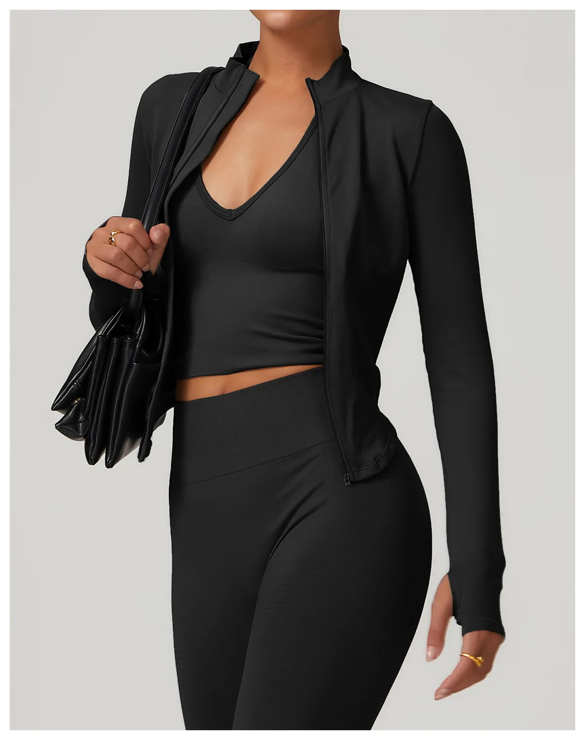 Awakens Compression Jacket with Zipper