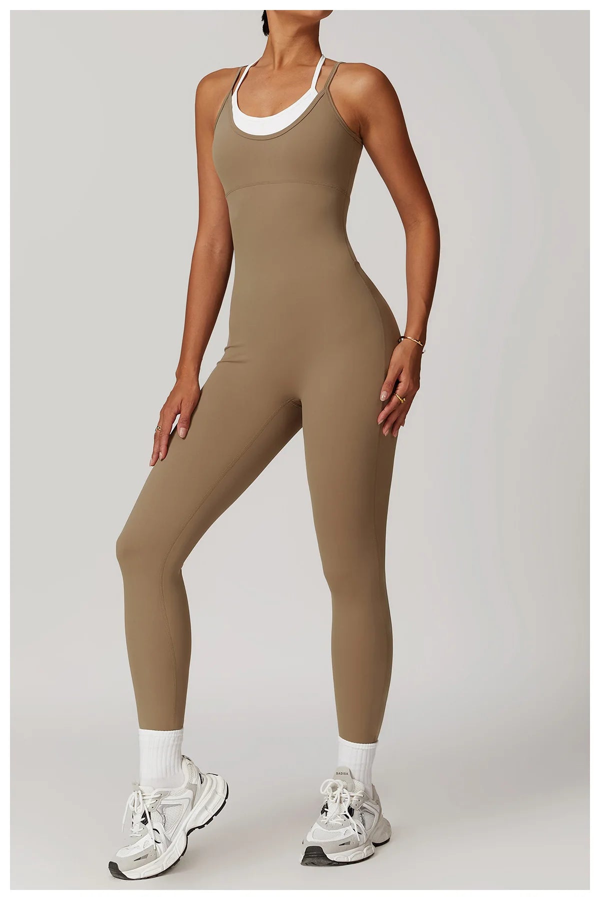 Awakens Backless Yoga Bodysuit