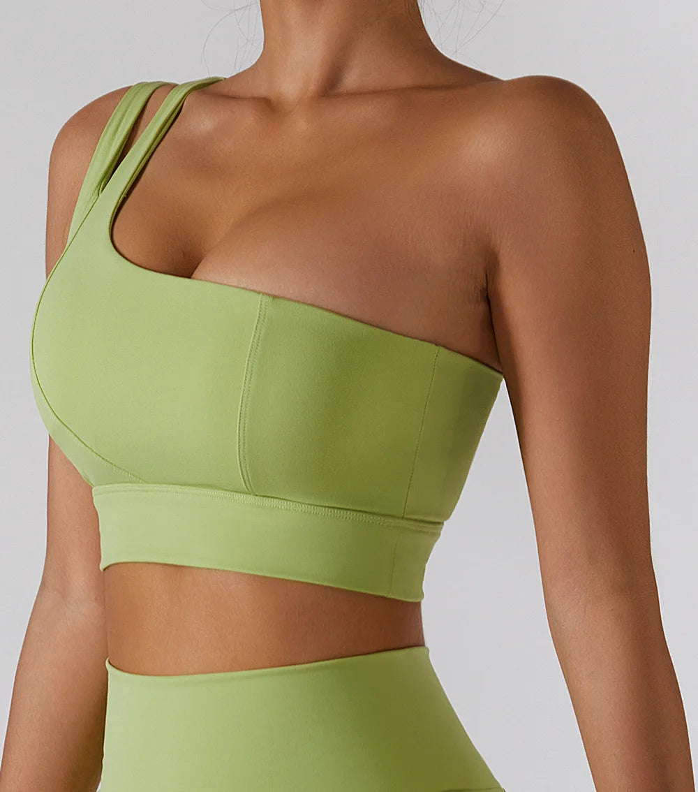 Awakens One-Shoulder Sport-BH voor Dames