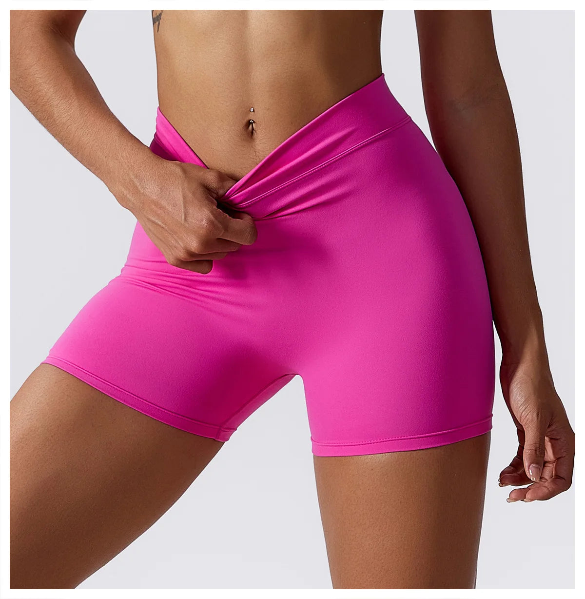 Awakens Sport Shorts with V-Back