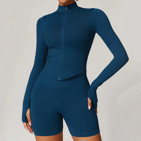 Awakens Compression Jacket with Zipper