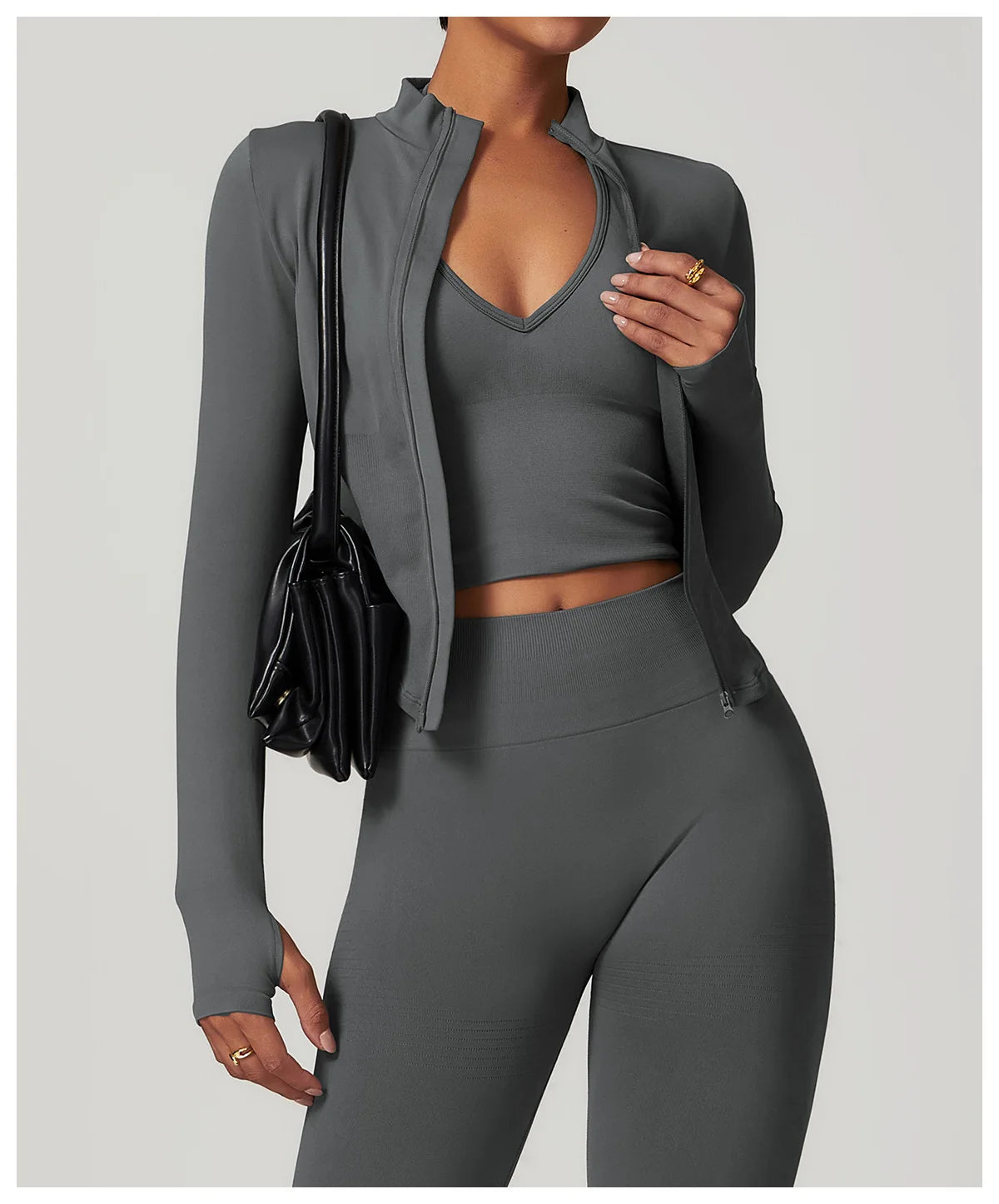 Awakens Compression Jacket with Zipper