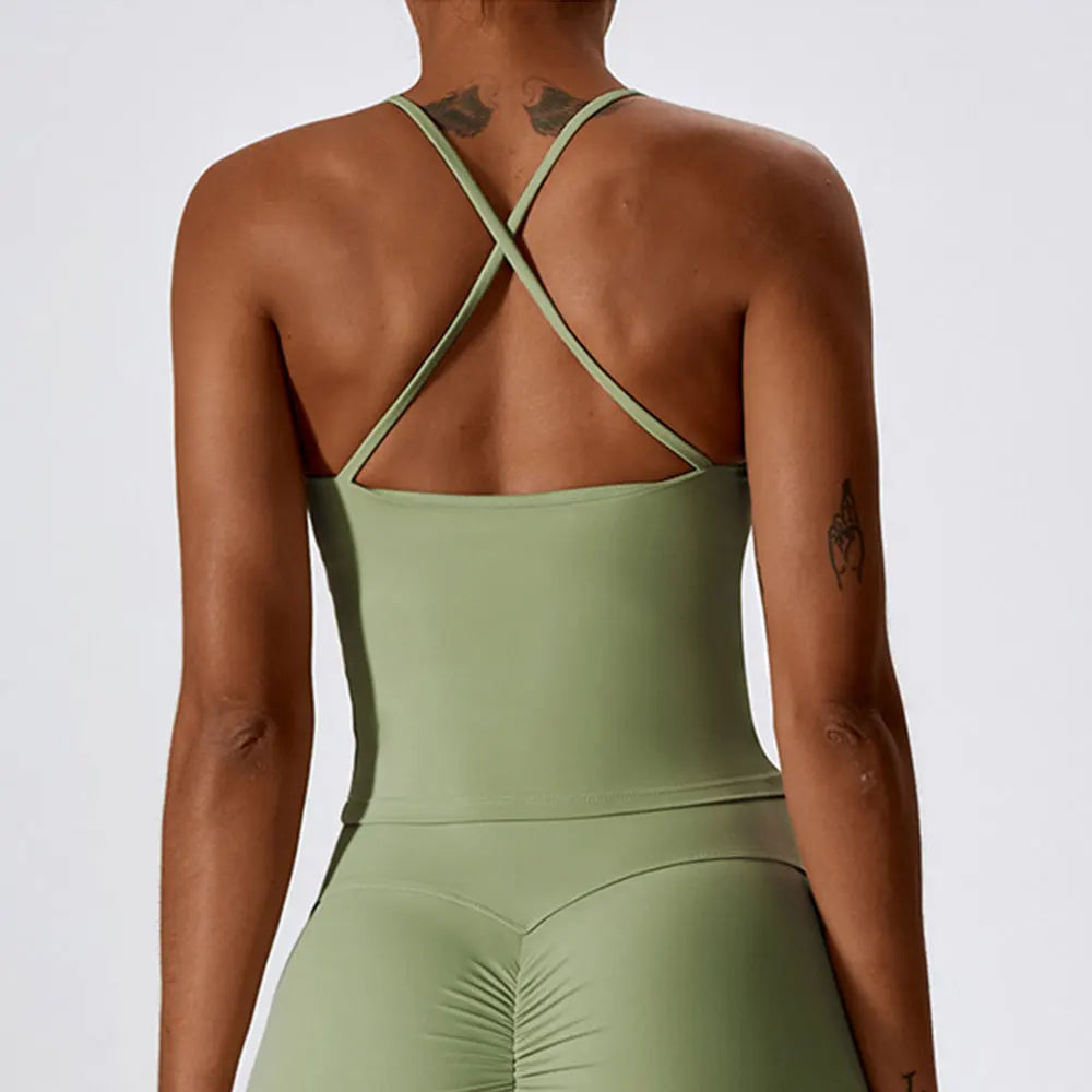 Awakens Flowing Fitness Top