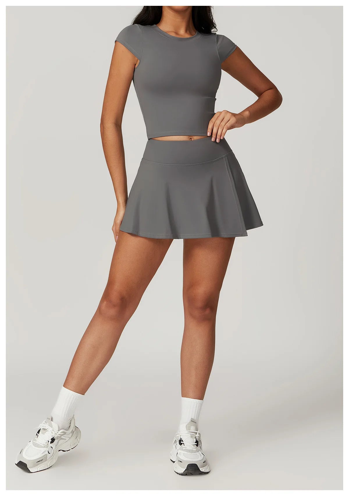 Awakens Fitness Skirt with Side Split