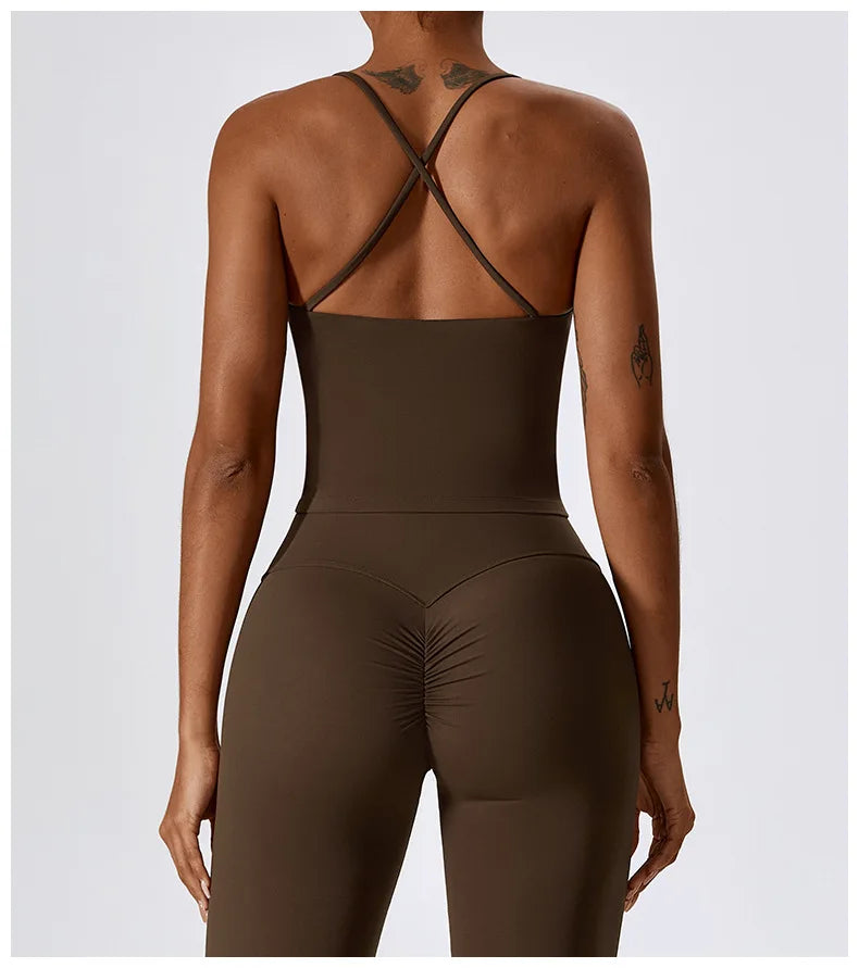 Awakens Flowing Fitness Top