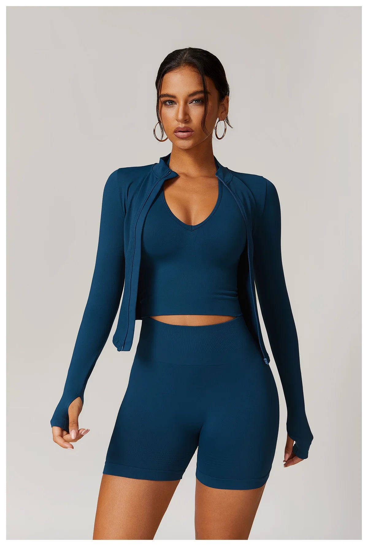 Awakens Compression Jacket with Zipper