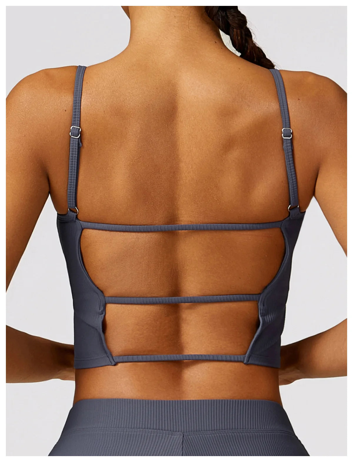 Awakens Atmungsaktiver, stoßfester Push-Up-Sport-BH für Damen