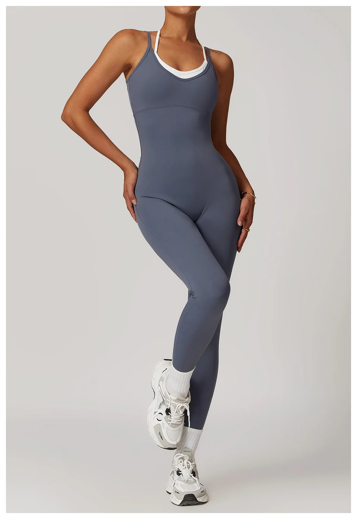 Awakens Backless Yoga Bodysuit