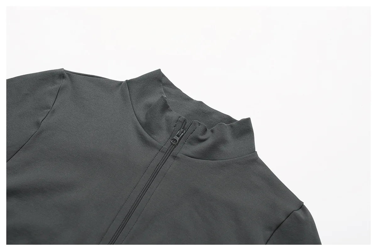 Awakens Compression Jacket with Zipper