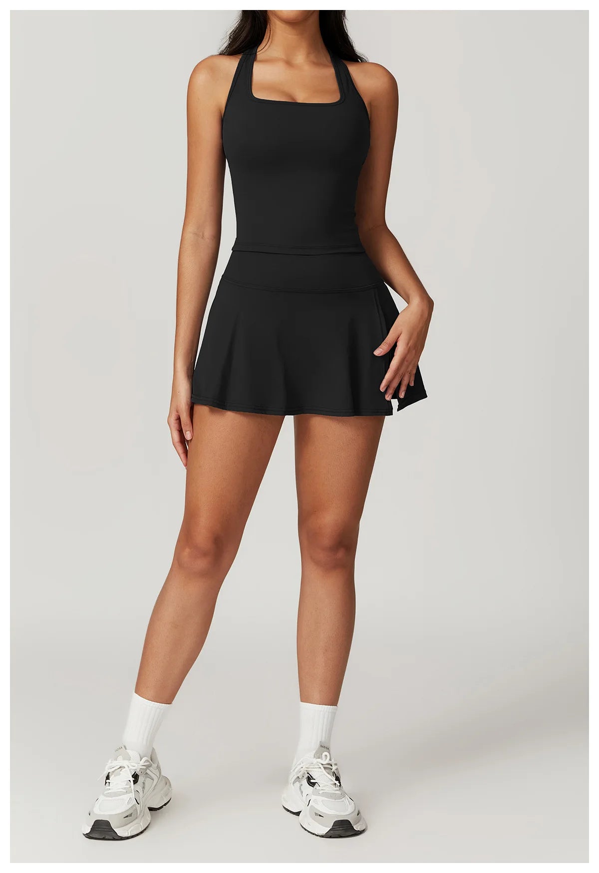 Awakens Fitness Skirt with Side Split