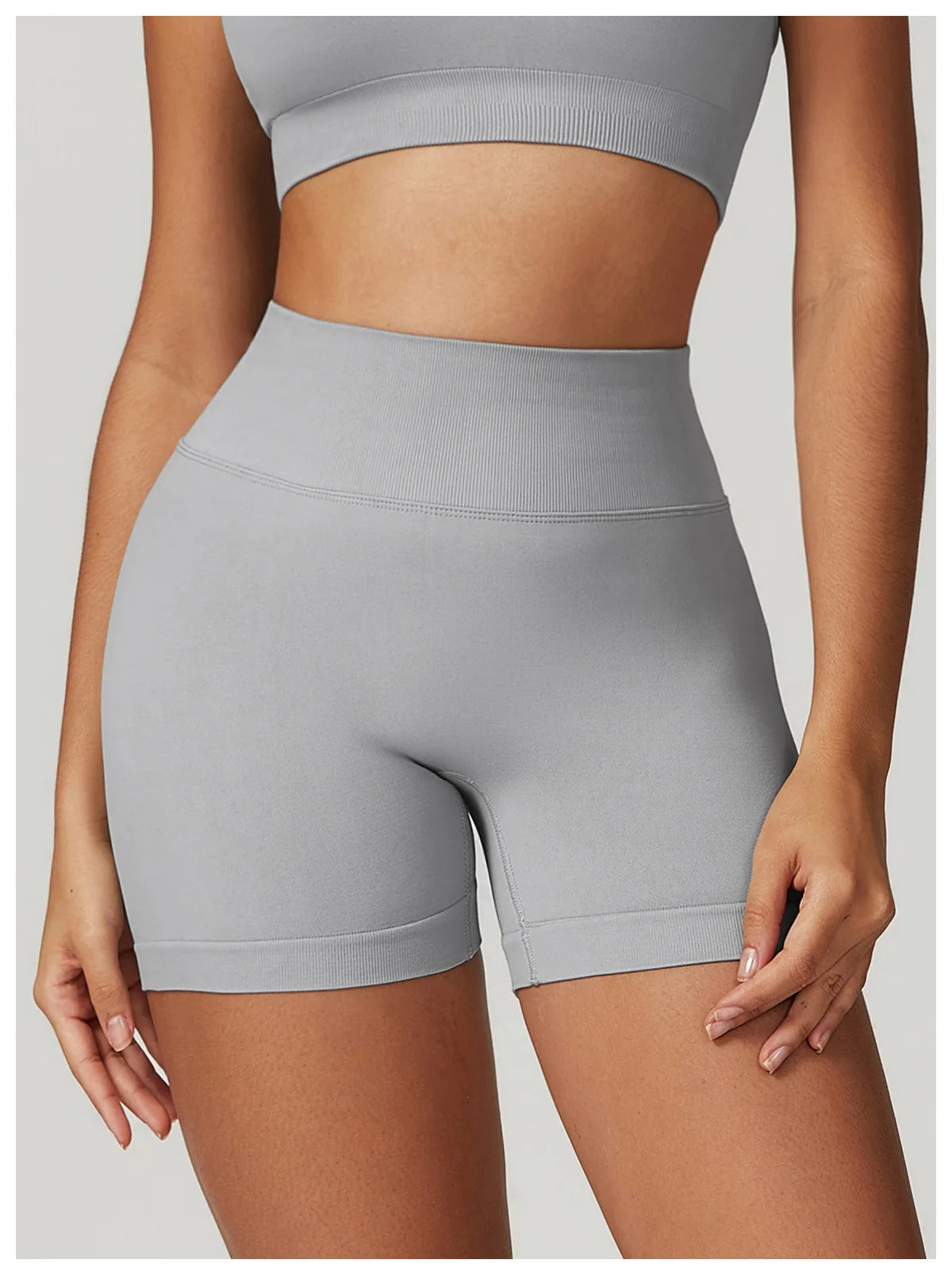 Awakens Fitness Yoga Shorts with High Waist