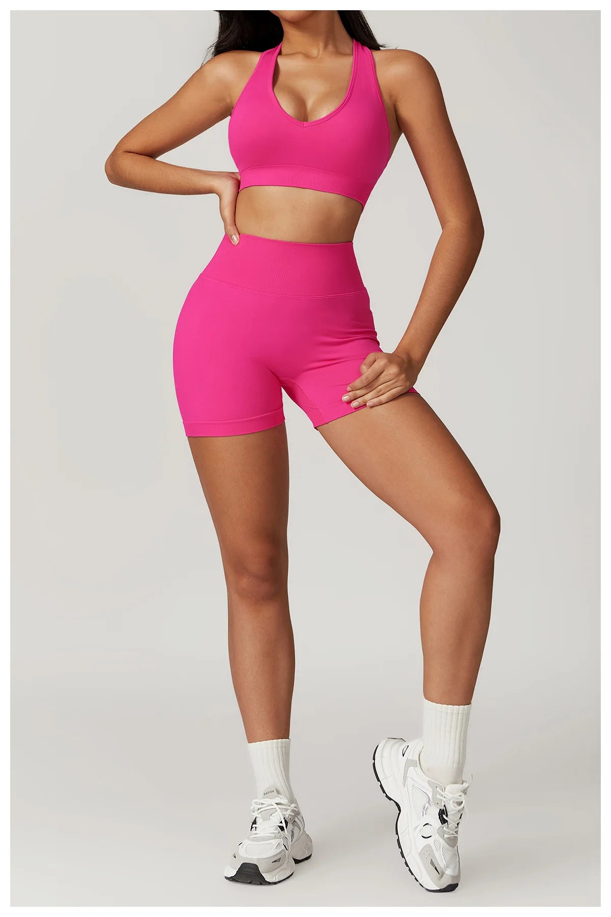 Awakens Fitness Yoga Shorts with High Waist