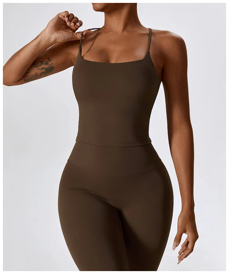 Awakens Flowing Fitness Top