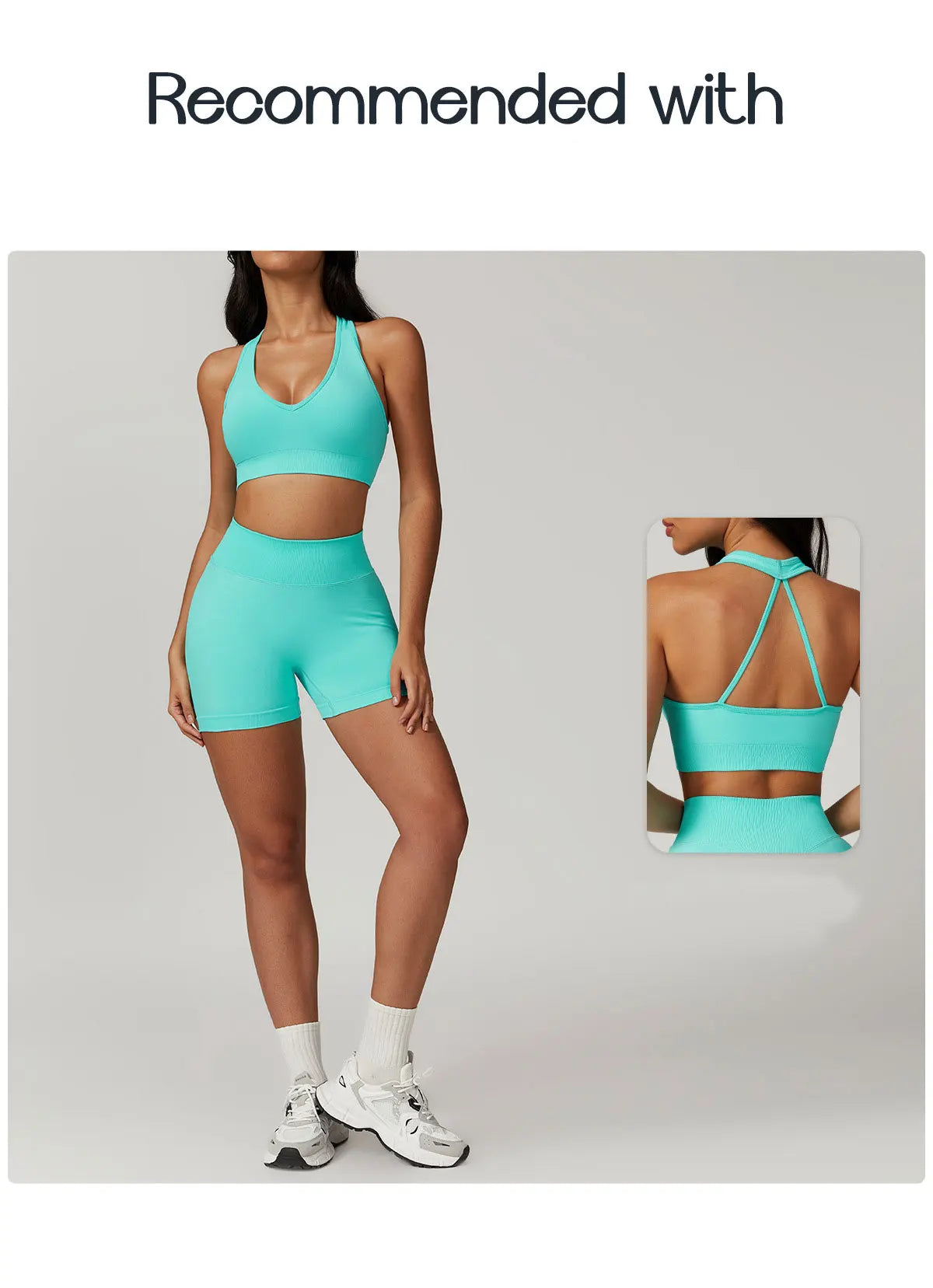 Awakens Fitness Yoga Shorts with High Waist