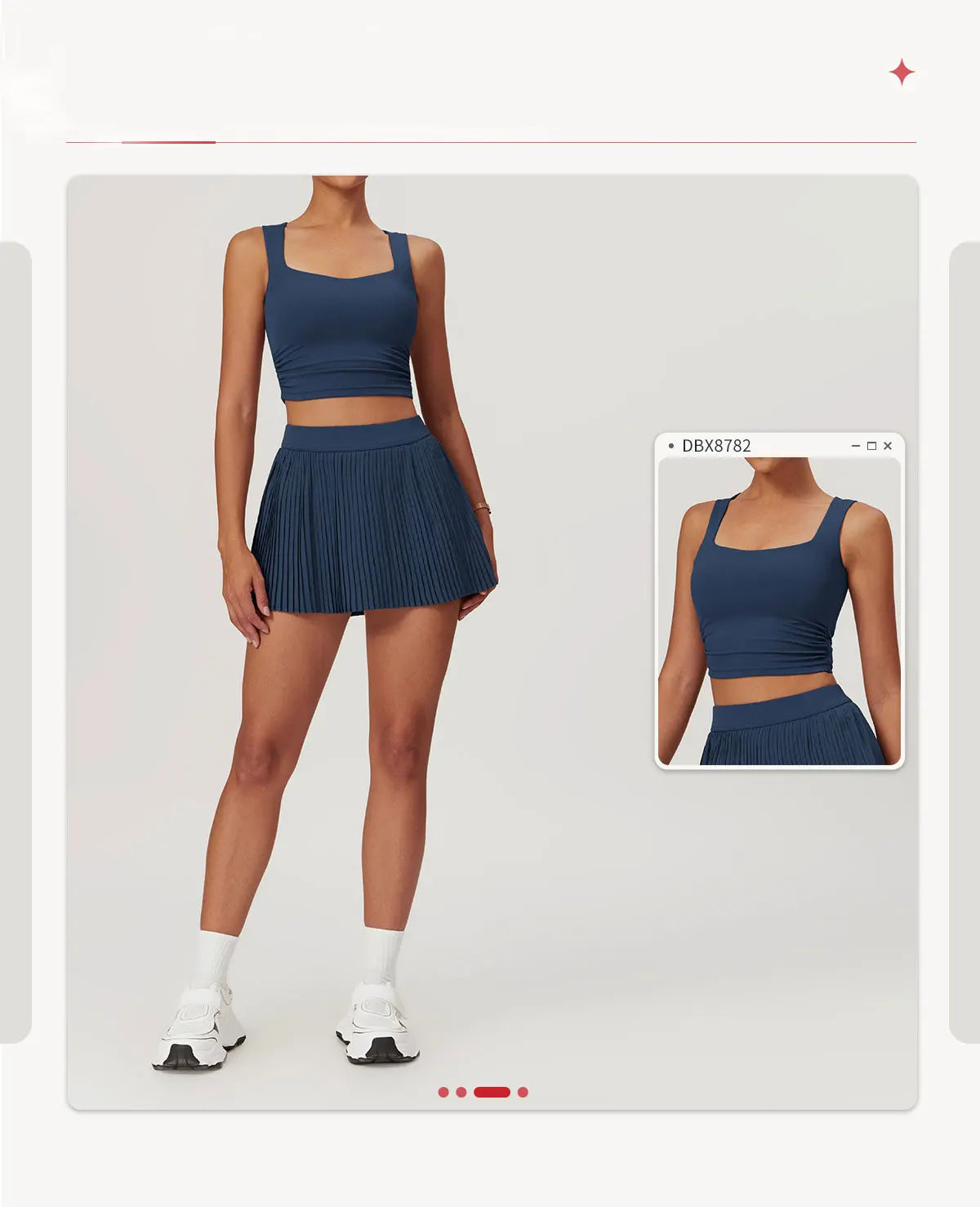 Awakens Sporty Skirt with Pockets