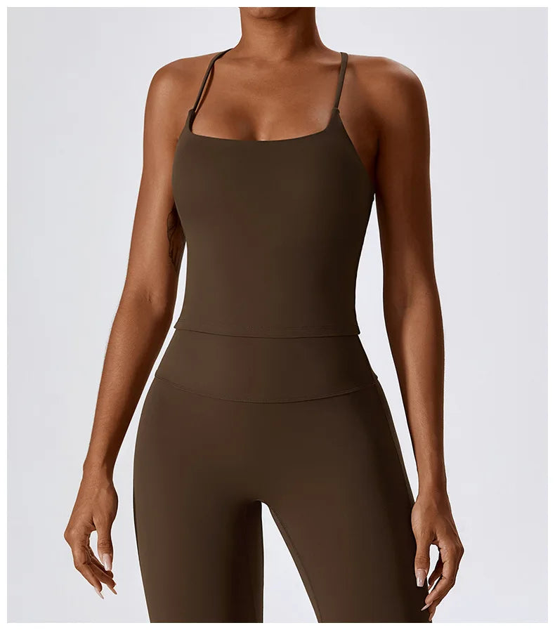 Awakens Flowing Fitness Top