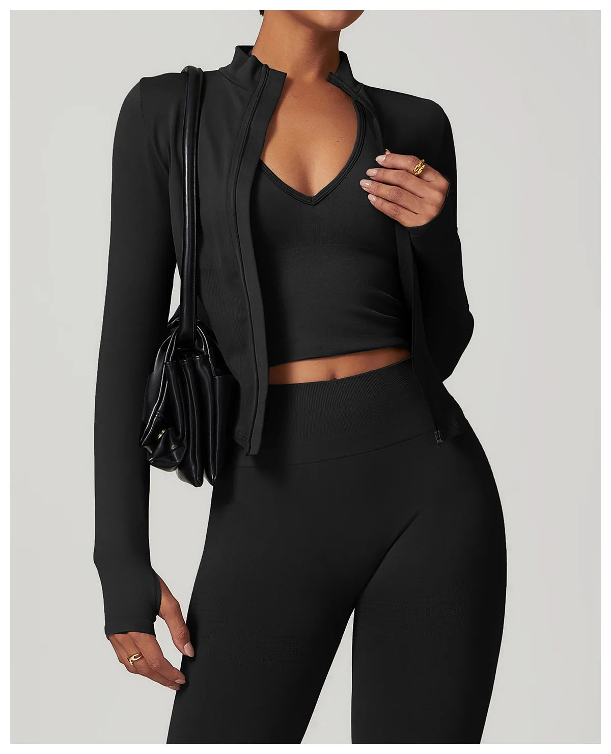 Awakens Compression Jacket with Zipper