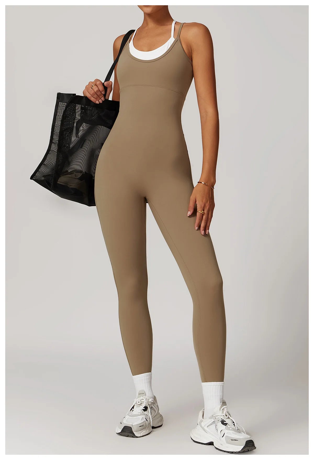 Awakens Backless Yoga Bodysuit