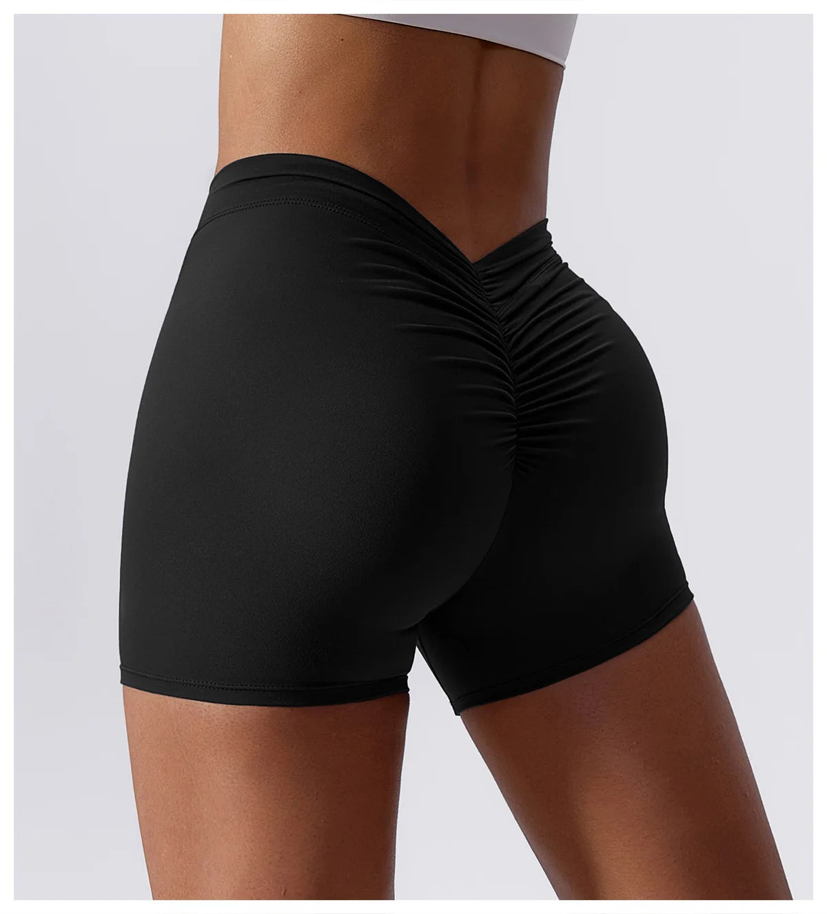 Awakens Sport Shorts with V-Back