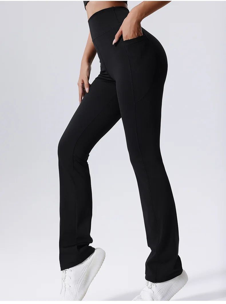 Awakens 2-Piece Women's Sports Set: Push-Up Tracksuit &amp; Leggings