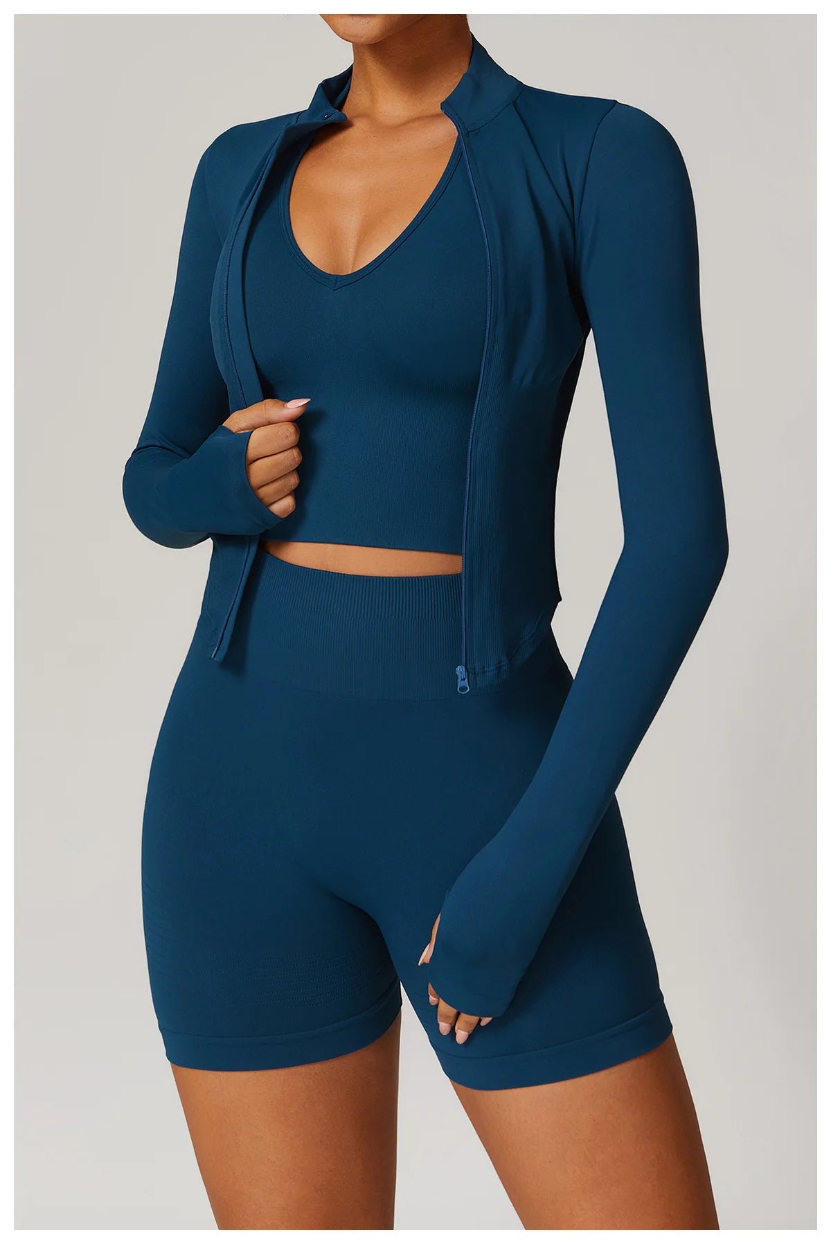Awakens Compression Jacket with Zipper