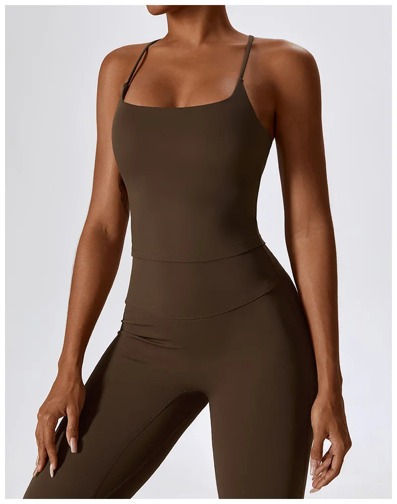 Awakens Flowing Fitness Top