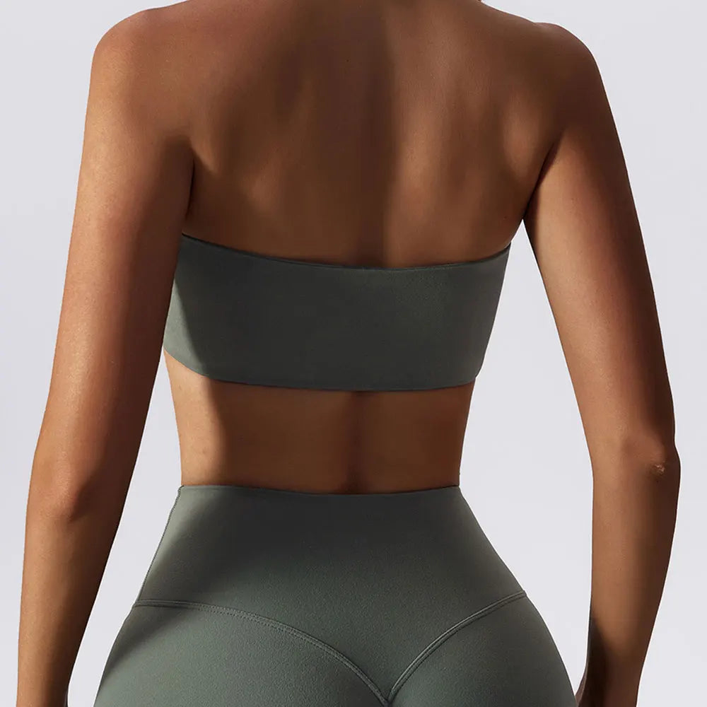 Awakens Breathable Bandeau Fitness Top
