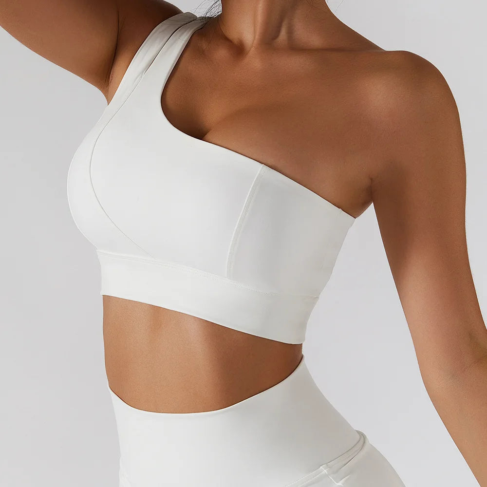Awakens One-Shoulder Sport-BH voor Dames