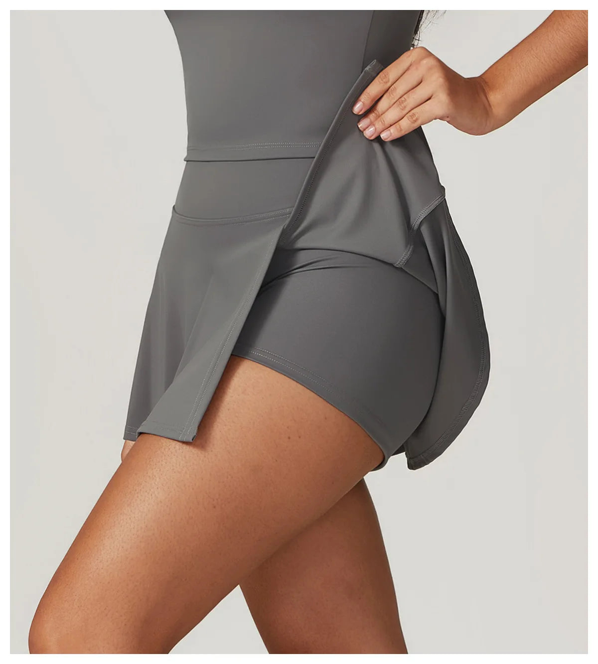 Awakens Fitness Skirt with Side Split