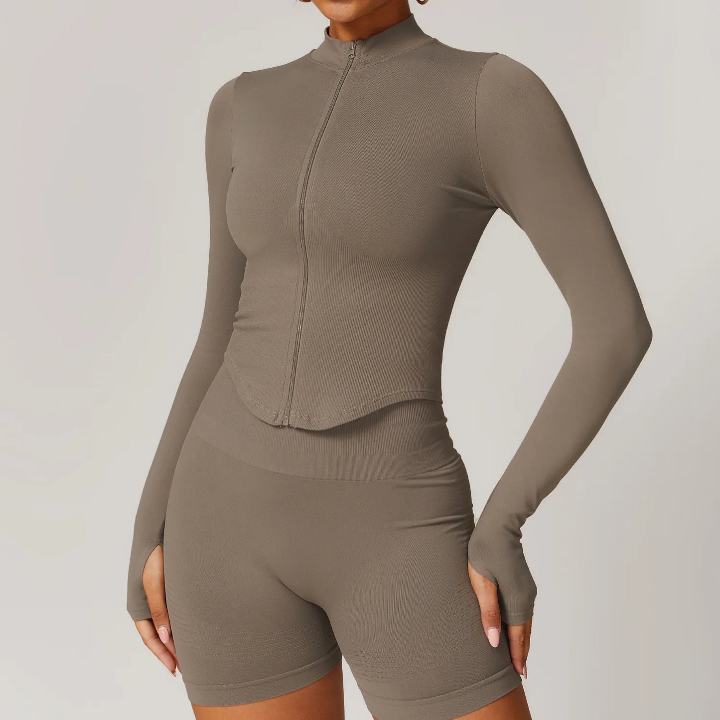 Awakens Compression Jacket with Zipper