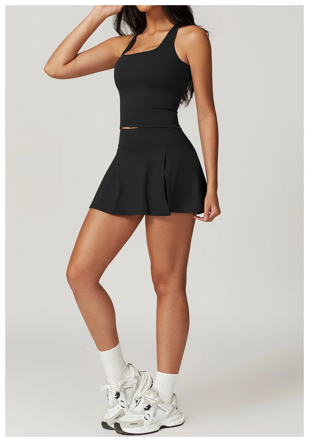 Awakens Fitness Skirt with Side Split